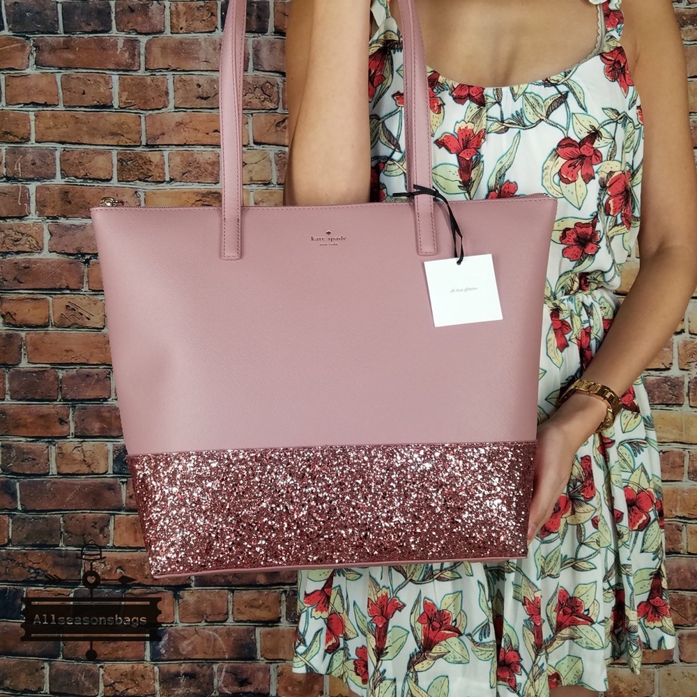 SALE! kate spade LARGE Penny Greta Tote peony Bag - Picture 1 of 5